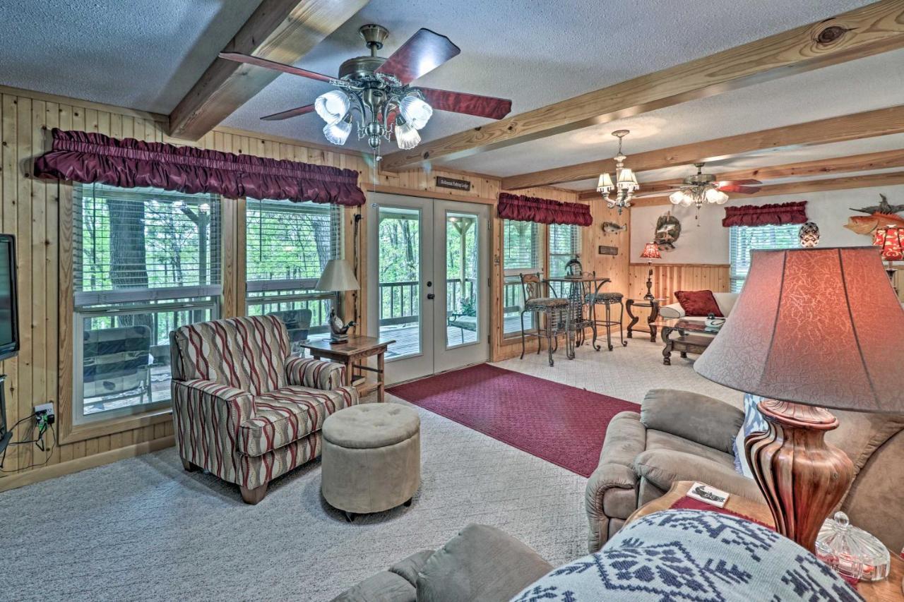 Secluded Edgemont Getaway With Huge Outdoor Deck! Villa Fairfield Bay Exterior photo